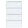 LÜLLMANN Hängeregistraturschrank signalweiß 4 Schubladen 76,0 x 62,0 x 132,0 cm, 1 St.