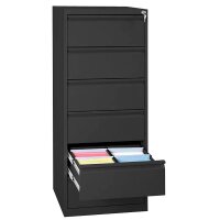 LÜLLMANN Karteischrank tiefschwarz 53,0 x 62,0 x...