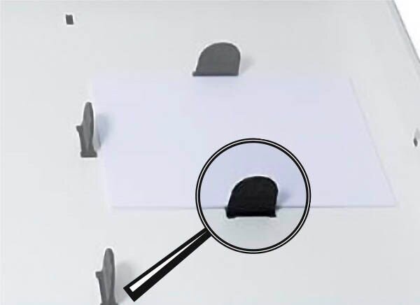 LÜLLMANN Schubladenteiler schwarz 5,0 cm 5,0 cm