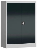 ClassiX Stahlschrank X-530328 anthrazit, lichtgrau 2...