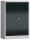 ClassiX Stahlschrank X-530328 anthrazit, lichtgrau 2 Fachböden 92,0 x 42,0 x 120,0 cm, aufgebaut, 1 St.