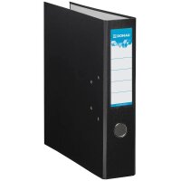 DONAU Klassik Ordner schwarz Karton 7,5 cm DIN A4, 1 St.