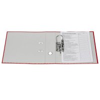 DONAU Klassik Ordner rot Karton 7,5 cm DIN A4, 1 St.