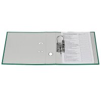 DONAU Klassik Ordner grün Karton 7,5 cm DIN A4, 1 St.