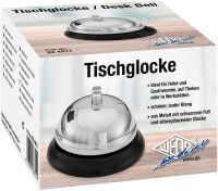 WEDO Tischglocke silber