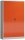 ClassiX Stahlschrank X-530374 feuerrot, lichtgrau 4 Fachböden 120,0 x 42,0 x 194,5 cm, aufgebaut, 1 St.