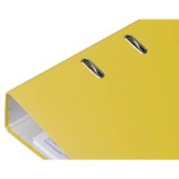 DONAU Klassik Ordner gelb Karton 7,5 cm DIN A4, 1 St.