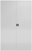 ClassiX Stahlschrank X-530377 signalweiß 4 Fachböden 120,0 x 42,0 x 194,5 cm, aufgebaut, 1 St.