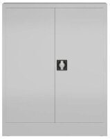 ClassiX Stahlschrank X-530310 lichtgrau 2 Fachböden 80,0 x 38,0 x 100,0 cm, aufgebaut, 1 St.