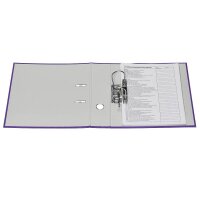 DONAU Klassik Ordner lila Karton 7,5 cm DIN A4, 1 St.