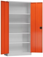 ClassiX Stahlschrank X-530354 feuerrot, lichtgrau 4...