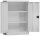 ClassiX Stahlschrank X-530320 lichtgrau 2 Fachböden 92,0 x 42,0 x 120,0 cm, aufgebaut, 1 St.