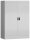 ClassiX Stahlschrank X-530320 lichtgrau 2 Fachböden 92,0 x 42,0 x 120,0 cm, aufgebaut, 1 St.