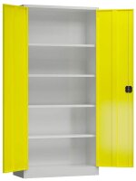 ClassiX Stahlschrank X-530356 zinkgelb, lichtgrau 4...