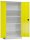 ClassiX Stahlschrank X-530356 zinkgelb, lichtgrau 4 Fachböden 92,0 x 50,0 x 194,5 cm, aufgebaut, 1 St.
