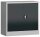 ClassiX Stahlschrank X-530308 anthrazit, lichtgrau 1 Fachboden 80,0 x 38,0 x 75,0 cm, aufgebaut, 1 St.