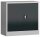 ClassiX Stahlschrank X-530308 anthrazit, lichtgrau 1 Fachboden 80,0 x 38,0 x 75,0 cm, aufgebaut, 1 St.