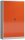 ClassiX Stahlschrank X-530384 feuerrot, lichtgrau 4 Fachböden 120,0 x 60,0 x 194,5 cm, aufgebaut, 1 St.