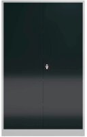 ClassiX Stahlschrank X-530388 anthrazit, lichtgrau 4 Fachböden 120,0 x 60,0 x 194,5 cm, aufgebaut, 1 St.