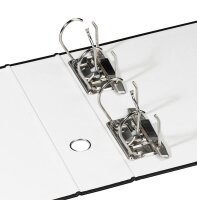 DONAU Doppelordner schwarz Karton 7,5 cm, 1 St.
