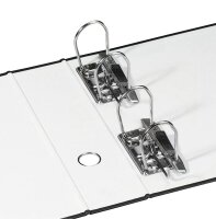 DONAU Doppelordner schwarz Karton 7,5 cm, 1 St.