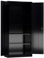 ClassiX Stahlschrank X-530359 tiefschwarz 4...