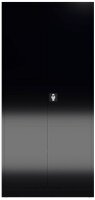 ClassiX Stahlschrank X-530359 tiefschwarz 4 Fachböden 92,0 x 50,0 x 194,5 cm, aufgebaut, 1 St.