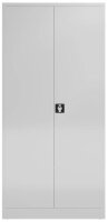 ClassiX Stahlschrank X-530360 lichtgrau 4 Fachböden 92,0 x 60,0 x 194,5 cm, aufgebaut, 1 St.