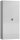 ClassiX Stahlschrank X-530360 lichtgrau 4 Fachböden 92,0 x 60,0 x 194,5 cm, aufgebaut, 1 St.