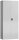 ClassiX Stahlschrank X-530330 lichtgrau 4 Fachböden 80,0 x 38,0 x 180,0 cm, aufgebaut, 1 St.