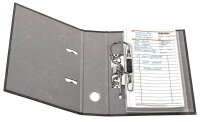 ELBA rado A5 hoch Ordner schwarz marmoriert Karton 7,5 cm DIN A5 hoch, 1 St.