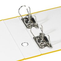 DONAU Doppelordner gelb Karton 7,5 cm, 1 St.