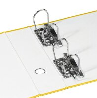 DONAU Doppelordner gelb Karton 7,5 cm, 1 St.