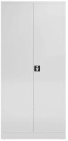 ClassiX Stahlschrank X-530357 signalweiß 4 Fachböden 92,0 x 50,0 x 194,5 cm, aufgebaut, 1 St.
