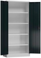ClassiX Stahlschrank X-530338 anthrazit, lichtgrau 4...