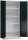 ClassiX Stahlschrank X-530338 anthrazit, lichtgrau 4 Fachböden 80,0 x 38,0 x 180,0 cm, aufgebaut, 1 St.