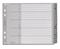 LEITZ Ordnerregister 1262 DIN A4 Halbformat,...