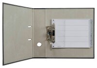 LEITZ Ordnerregister 1262 DIN A4 Halbformat, Überbreite A-Z grau 20-teilig, 1 Satz