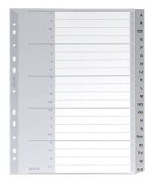 LEITZ Ordnerregister 1260 DIN A4 Vollformat,...