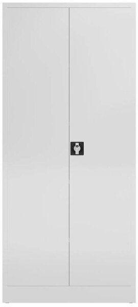 ClassiX Putzmittelschrank X-545527 signalweiß 4 Fachböden 80,0 x 38,0 x 180,0 cm, aufgebaut, 1 St.
