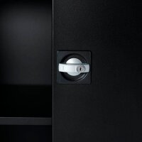 ClassiX Putzmittelschrank X-545549 tiefschwarz 4...