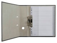 LEITZ Ordnerregister 1281 DIN A4 Vollformat, Überbreite 1-31 grau 31-teilig, 1 Satz