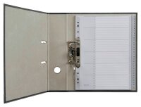 LEITZ Ordnerregister 1281 DIN A4 Vollformat, Überbreite 1-31 grau 31-teilig, 1 Satz