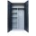 ClassiX Putzmittelschrank X-545548 anthrazit, lichtgrau 4 Fachböden 92,0 x 42,0 x 194,5 cm, aufgebaut, 1 St.