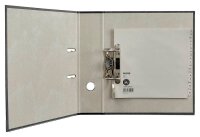 LEITZ Ordnerregister 1210 DIN A4 Halbformat, Überbreite A-Z grau 20-teilig, 5 Satz