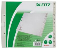 LEITZ Ordnerregister 1230 DIN A4 Halbformat,...