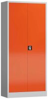 ClassiX Stahlschrank X-530334 feuerrot, lichtgrau 4...