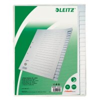 LEITZ Ordnerregister 1220 DIN A4 Vollformat,...