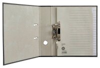 LEITZ Ordnerregister 1220 DIN A4 Vollformat, Überbreite blanko grau 20-teilig, 5 Satz