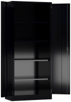 ClassiX Stahlschrank X-530339 tiefschwarz 4...